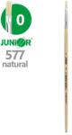 JUNIOR Pensulă plată JUNIOR nr. 0" 577 Naturală