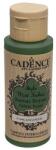 CADENCE Vopsea textilă Cadence, mată, verde închis, 59 ml