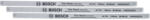Bosch 1600A03AC9 Fémfűrészlap 150 mm, 3 pcs, TPI 24 (1600A03AC9)