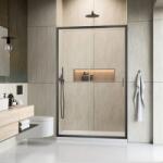 Radaway Usa de nisa, culisanta, antracit periat, Radaway Alienta Brushed GunMetal DWJ 10260140-92-01 (10260140-92-01)