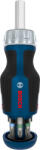 Bosch 1600A039PW Rövid bites racsnis csavarhúzó, 6db bit (1600A039PW)