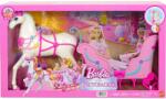 Mattel Set de joaca, Barbie in The Nutcracker Land Of Sweets Horse & Sled, JNH63 Papusa Barbie