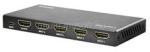 LOGILINK HDMI kapcsoló, 4x1 port, 4K/60 Hz, HDCP, HDR, CEC, RC (LOGILINK_HD0056) (LOGILINK_HD0056)