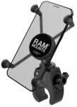 RAM Mounts komplett X-Grip nagyméretű mobiltelefon-tartó szerelvény " Snap-Link Tough-Claw" kormányrögzítővel, RAM-tartókkal