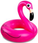 Mlying Flamingó Felfújható Úszógumi Légmatrac Medencéhez, Strandhoz és Tóhoz, Felnőtteknek, Nyári Party, 114 cm, Rózsaszín