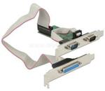 Delock PCI-e Bővítőkártya 2x Soros port + 1x Párhuzamos port (DL89556) (DL89556)