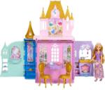 Mattel Disney Princess Baba Rapunzel és hordozható kastély (25JLK27)