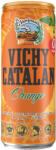Vichy Catalan szénsavas narancs ízesítésű ásványvíz 0.33l aludobozban műanyag fedéllel (visszaváltható, Betéti díjas +50. -Ft)