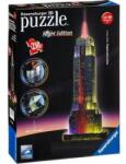 Ravensburger Ravensburger: Empire State Building puzzle 3D LED cu 216 piese (12008026)