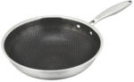 bratmaxx Rozsdamentes wok tapadásmentes bevonattal 28 cm méhsejt mintás (DS16541)
