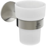 Ideal Standard Pahar cu suport de perete Ideal Standard La Dolce Vita silver storm (T5506GN)