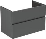 Ideal Standard Dulap baza Ideal Standard Finesse cu doua sertare, 80cm, antracit mat (E3387Y2)