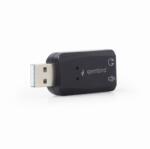 Gembird PLACA de SUNET GEMBIRD, extern, interfata USB 2.0, conectori 3.5 mm jack, "SC-USB2.0-01" (include timbru verde 0.18lei) (L1-SC-USB2.0-01)