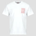 Bisous Skateboards Rövid ujjú pólók T-shirt Slime Fehér EU M