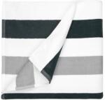 The One Towelling Prosop de plajă cu dungi - Antracit / gri deschis (TH1090-1000322018) Prosop