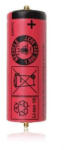 SANYO UR18500AY 18500 3.7V 1300mAh 2 pin Li-ion ipari cella akku/akkumulátor borotvákhoz (UR18500AY2PIN)