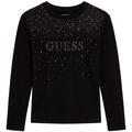 GUESS Hosszú ujjú pólók LS MIDI T-SHIRT Fekete 8 ans