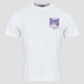 Bisous Skateboards Rövid ujjú pólók T-shirt Blason Fehér EU S