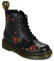 Dr. Martens Csizmák 1460 HS T LACE BOOT BLACK WYOMING Fekete 23