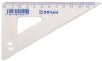 DONAU Háromszög vonalzó, műanyag, 60°, 12 cm, DONAU (7062001PL-00)