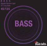 BlackSmith Bass, Regular Medium Light, 34", 45-135 húr - 5 húros - BS-NW-45135-5-34