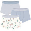 Petit Bateau Boxerek BOXERS X 3 Kék 10 éves