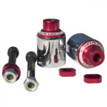 Crisp Chrome Sleeve Peg Szett - Piros