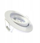 V-TAC Ledlux Kerek, állítható Led reflektor tartó GU10 MR16 fehér (3642)