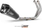  Sistem complet de evacuare MIVV Delta Race pentru Yamaha MT-07 / FZ-07 (2021-2024), oțel inoxidabil negru (Y.074.LDRB)
