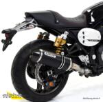 Arrow Exhaust Tobă finală ARROW Race-Tech pentru Yamaha XJR 1300 2007-2017, Aluminiu închis (Dark) (AR-71844AKN)