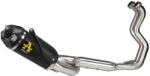 Arrow Exhaust Sistem complet de evacuare ARROW Works pentru Suzuki GSX-8T / GSX-8TT 2025-2026, Oțel închis (Dark) (AR-71979PKN)