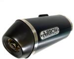 Arrow Exhaust Tobă finală ARROW Urban pentru Piaggio VESPA Primavera I-GET 3V 2017-2018, Aluminiu închis (Dark) (AR-53520ANN)