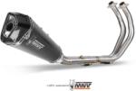  Sistem complet de evacuare MIVV Delta Race pentru Yamaha MT-07 / FZ-07 (2014-2020), oțel inoxidabil negru (00.73.Y.044.LDRB)