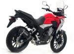 Arrow Exhaust Tobă finală ARROW Race-Tech pentru Honda CB 500 X 2017-2020, Aluminiu închis (Dark) (AR-71859AKN)