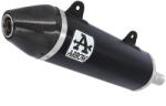 Arrow Exhaust Tobă finală ARROW Off-Road Thunder pentru Malaguti XTM / XSM 125 4T 2019-2020, Aluminiu închis (Dark) (AR-52509AKN)