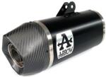Arrow Exhaust Tobă finală ARROW Indy Race pentru Husqvarna Svartpilen / Vitpilen 125 2021-2023, Aluminiu închis (Dark) (AR-72636AKN)