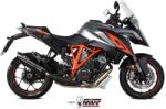  Tobă finală MIVV Suono pentru KTM 1290 Superduke GT (2016-2024), oțel inoxidabil negru (KT.018.L9)