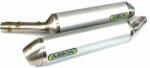 Arrow Exhaust Pereche de tobe finale ARROW Race-Tech pentru Aprilia TUONO 1000 R / R Factory 2006-2010, Aluminiu (AR-71677AO)