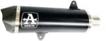 Arrow Exhaust Tobă finală ARROW Urban pentru Peugeot METROPOLIS 400 2017-2021, Aluminiu închis (Dark) (AR-73519AKN)