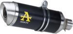 Arrow Exhaust Tobă finală ARROW Thunder pentru Yamaha XJ6 / XJ6 Diversion 2009-2015, Aluminiu închis (Dark) (AR-71761AON)
