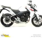 Arrow Exhaust Tobă finală ARROW Race-Tech pentru Honda CB 500 X 2015-2016, Aluminiu închis (Dark) (AR-71804AKN)