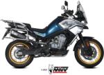  Tobă finală MIVV Speed Edge pentru CF Moto 800MT (2022-2025), oțel inoxidabil negru (CF.001.LRB)