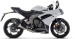 Arrow Exhaust Sistem complet de evacuare ARROW Veloce pentru Triumph DAYTONA 660 2024-2026, Aluminiu închis (Dark) (AR-71507VAN)