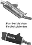 Arrow Exhaust Tobă finală ARROW Indy Race EVO pentru Ducati Desert X 950 2022-2025, Aluminiu închis (Dark) (AR-72647AON)