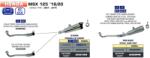 Arrow Exhaust Tobă finală ARROW X-Kone pentru Honda MSX 125 Grom 2016-2020, Titan (AR-52507XK)