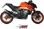  Tobă finală MIVV Delta Race pentru KTM 990 Duke (2024-2025), oțel inoxidabil negru (00.73.KT.032.LDRB)