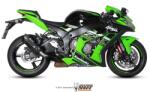  Tobă finală MIVV Suono pentru Kawasaki ZX-10 R / RR / SE (2016-2024), oțel inoxidabil negru (00.73.K.042.L9)