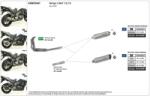 Arrow Exhaust Tobă finală ARROW Race-Tech pentru Kawasaki VERSYS 1000 2012-2016, Aluminiu (AR-71795AK)