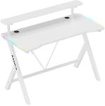 Huzaro Birou Gaming Hero 1.9 RGB White Gaming Desk (HZ-HERO 1.9 RGB WHITE)