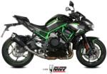  Tobă finală MIVV Delta Race pentru Kawasaki Z H2 / SE (2020-2024), oțel inoxidabil negru (K.053.LDRB)